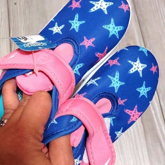 (19-1469)   🔥3/$20🔥  Speedo Toddler Shore Explorer Water Shoes Sz XL (11/12) - Picture 4 of 10